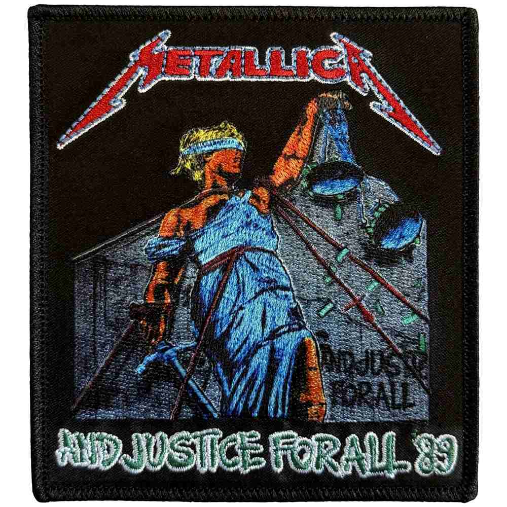 Metallica - Justice Bright Colours Patch - Schwarz
